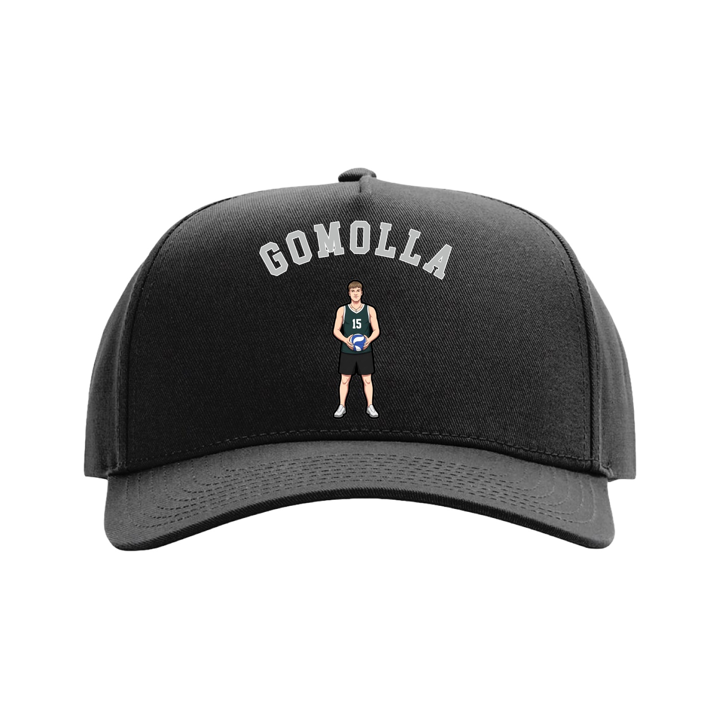 Full Fabric Five-Panel Champ Cap