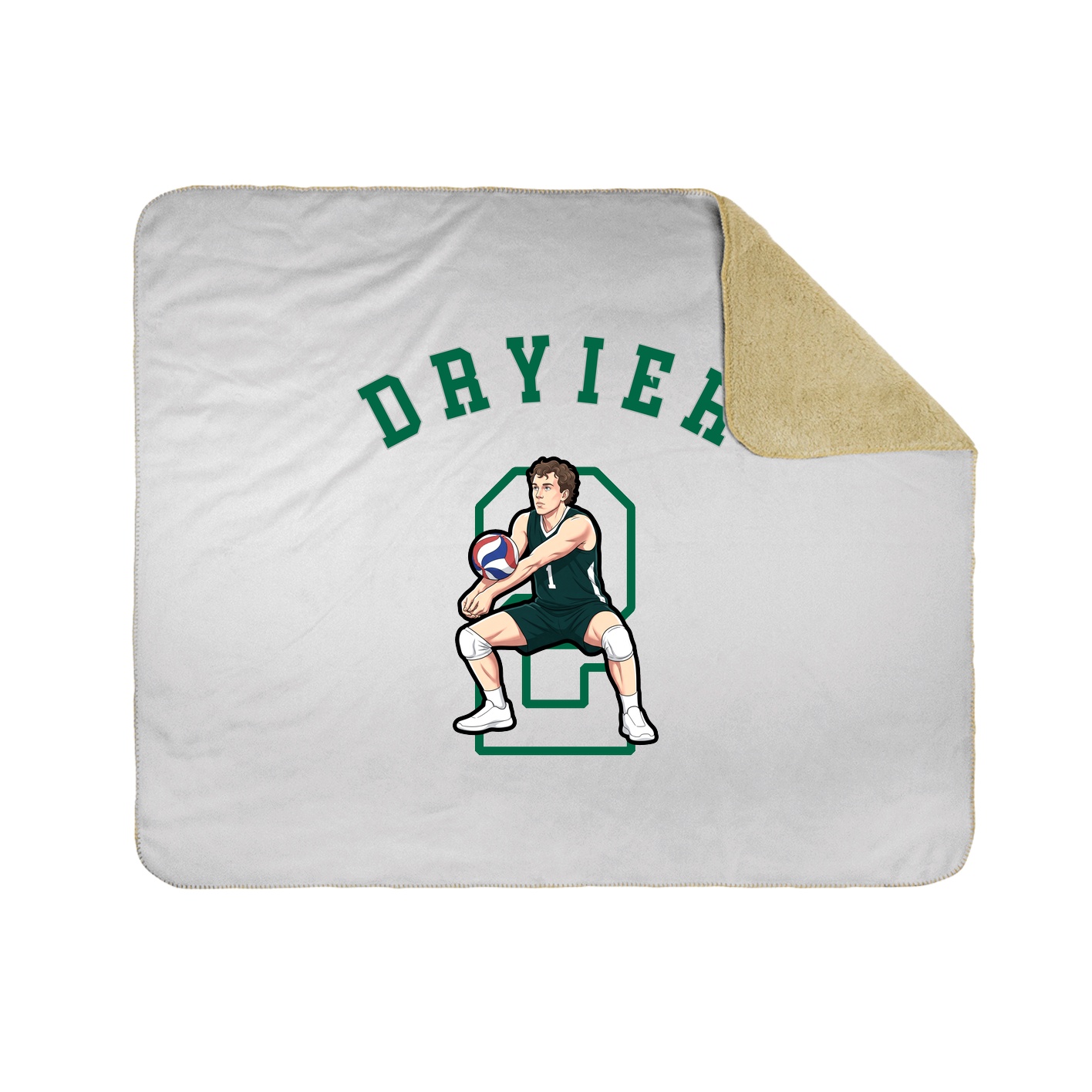 Throw Blanket — Shirsey Arch in White