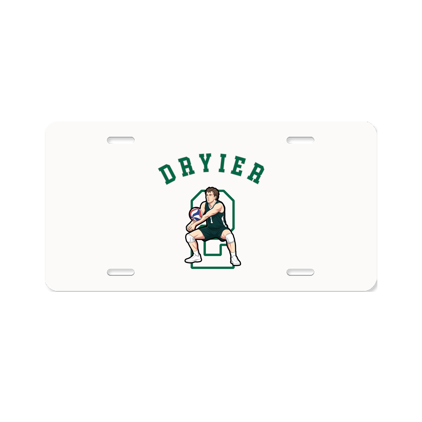 License Plate — Shirsey Arch in Classic