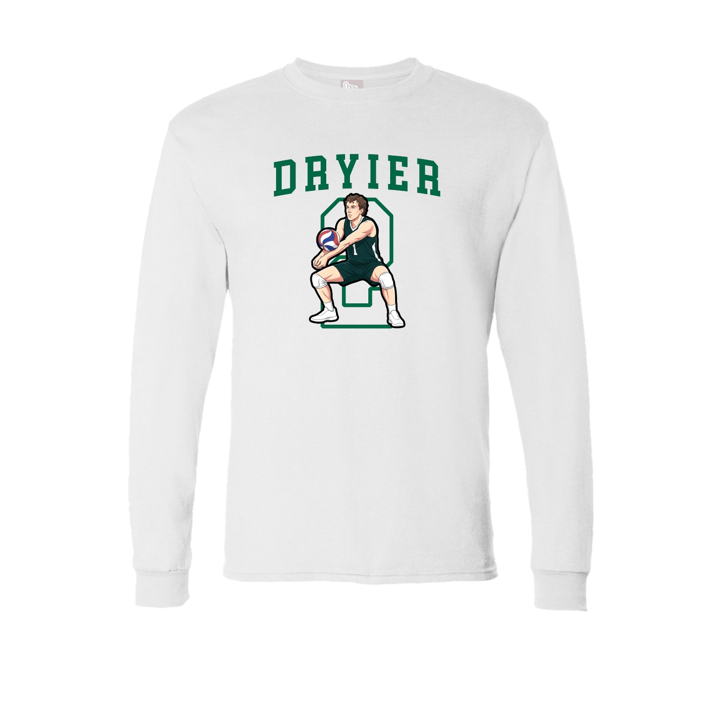 Long Sleeve Tee — Shirsey in White