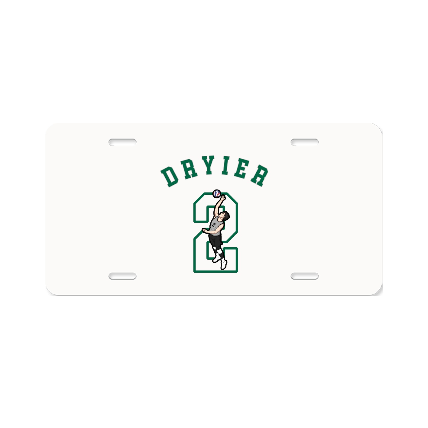 License Plate — Shirsey Arch in Classic