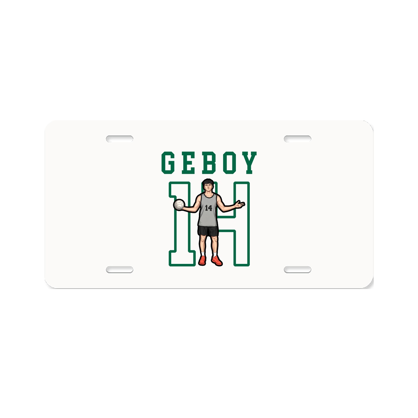 License Plate — Shirsey in Classic
