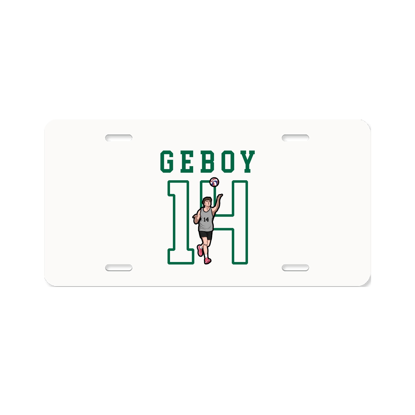 License Plate — Shirsey in Classic