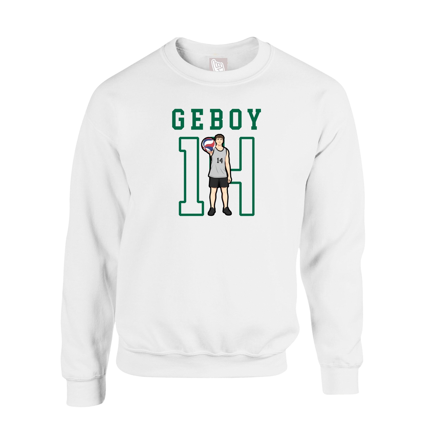 Fleece Crew — Shirsey in White