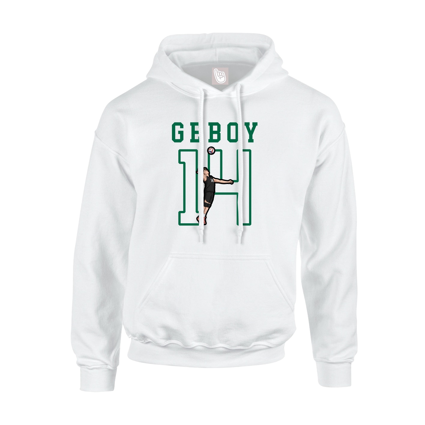 Youth Hoodie — Shirsey in White