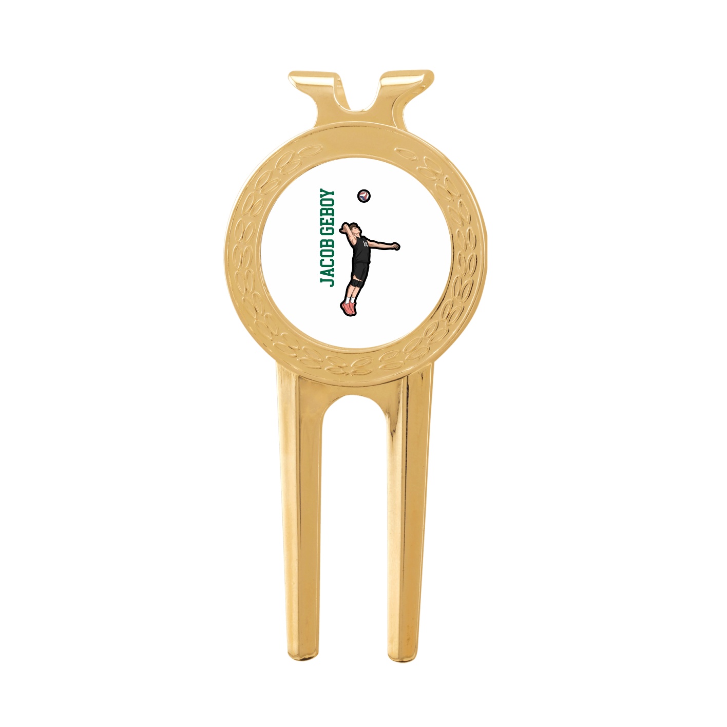 Divot Tool with Ball Marker — Name Vertical in Classic