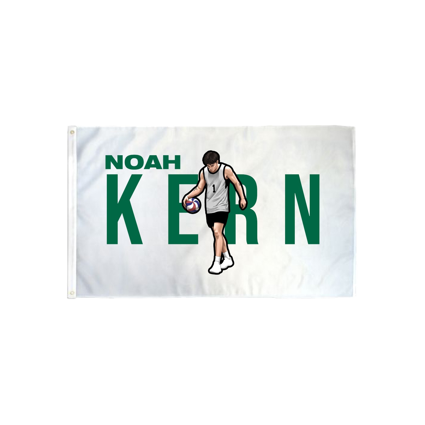 3x5 Flag — Player Name in Classic