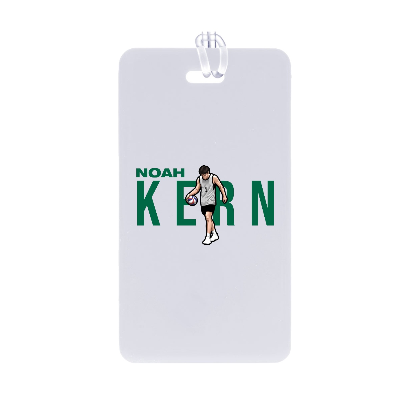 Bag Tag — Player Name in Classic
