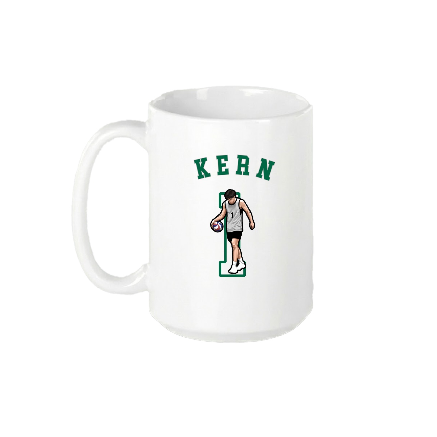 15oz Coffee Mug — Shirsey Arch in White