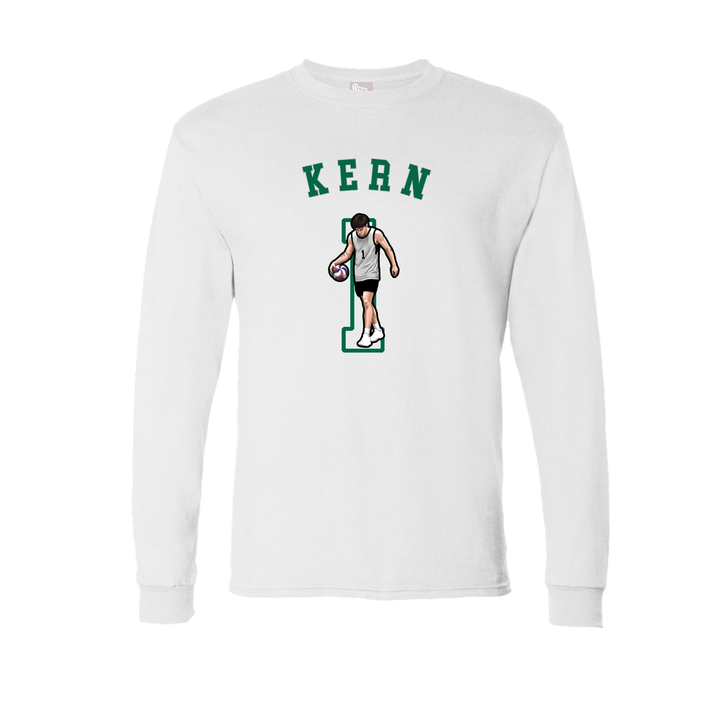 Long Sleeve Tee — Shirsey Arch in White