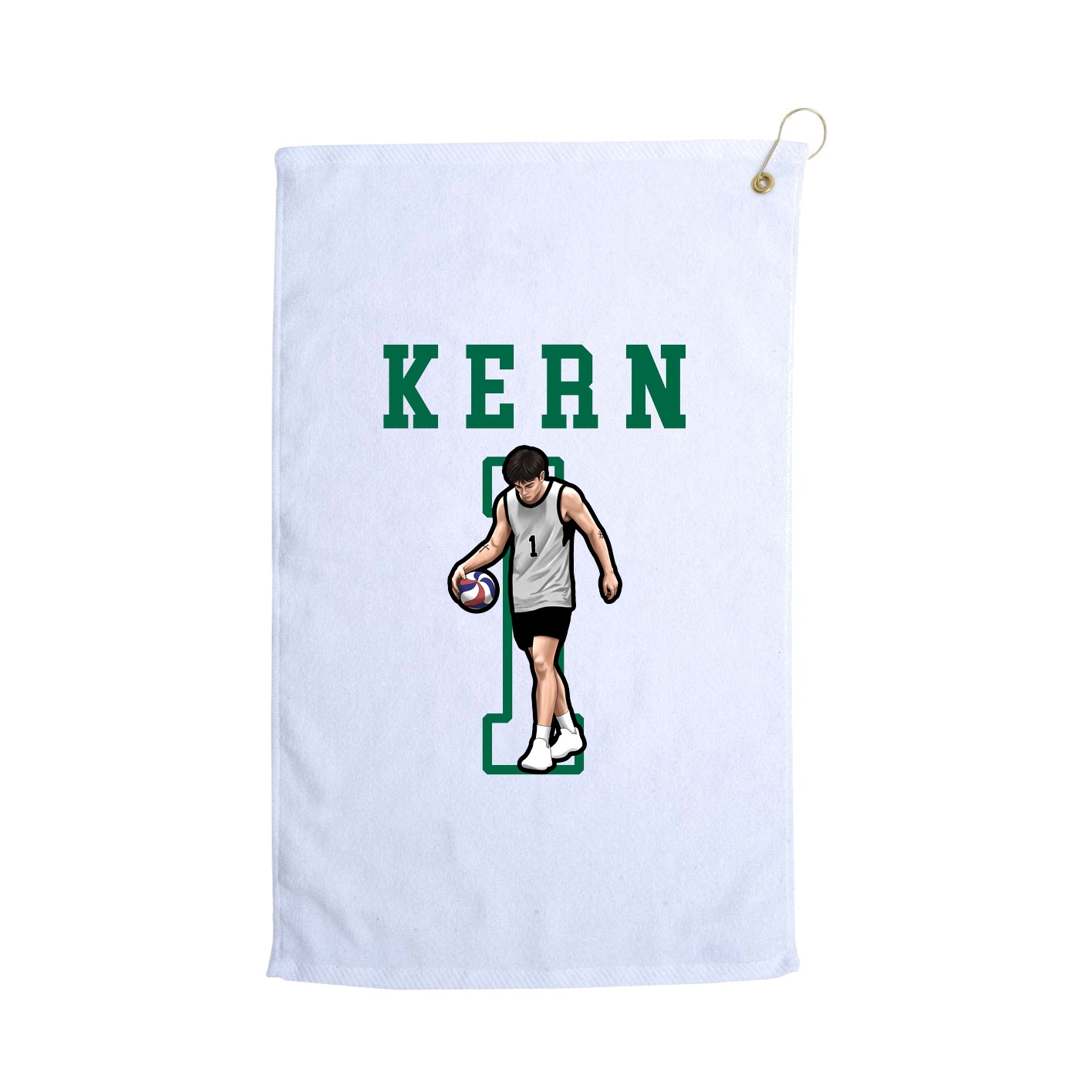 Golf Towel — Shirsey in White