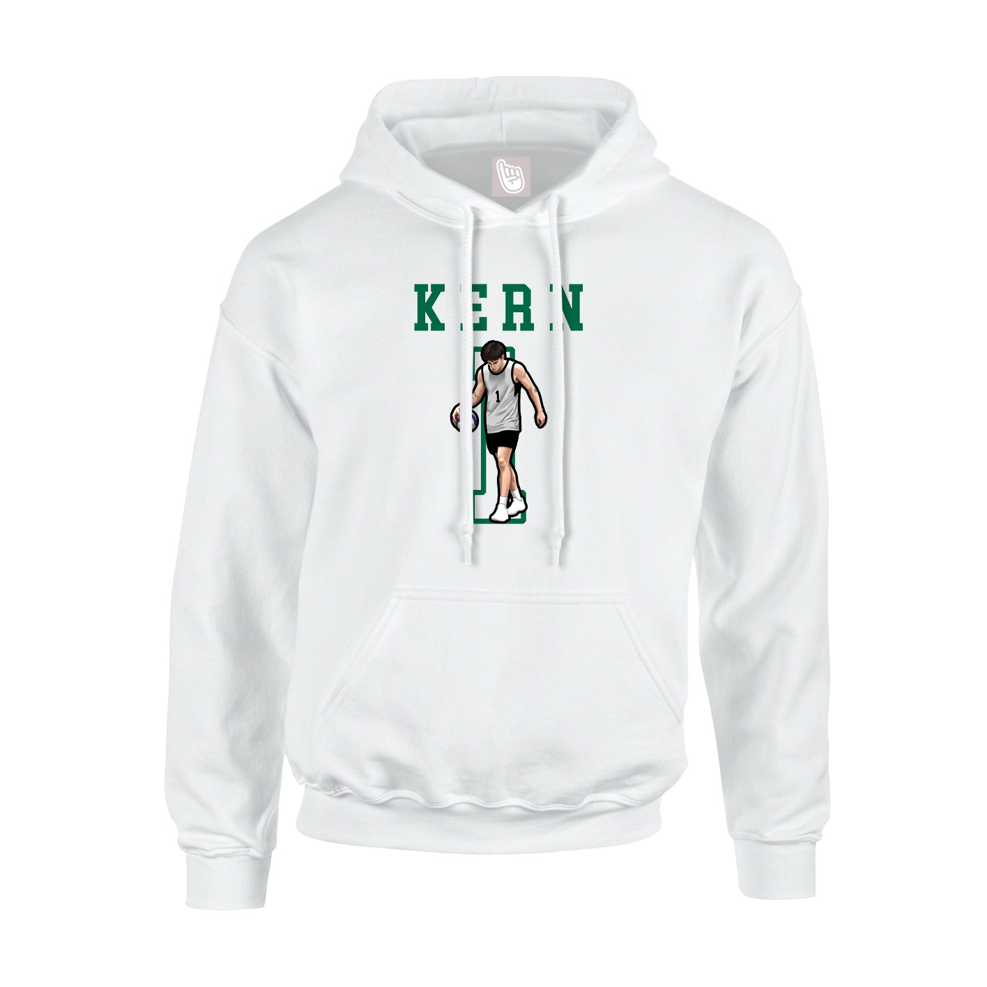 Youth Hoodie — Shirsey in White
