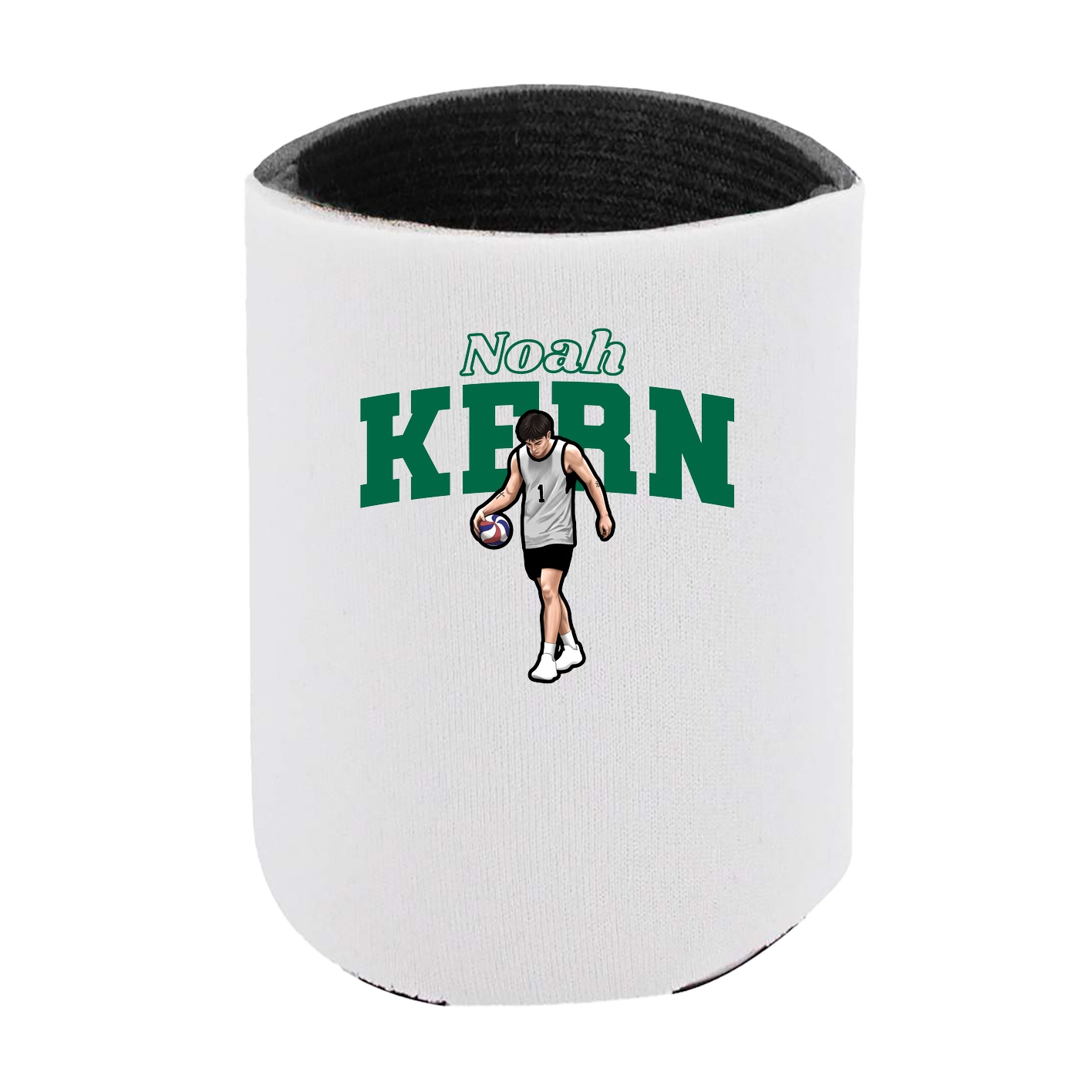 Can Holder — Name Arch in White