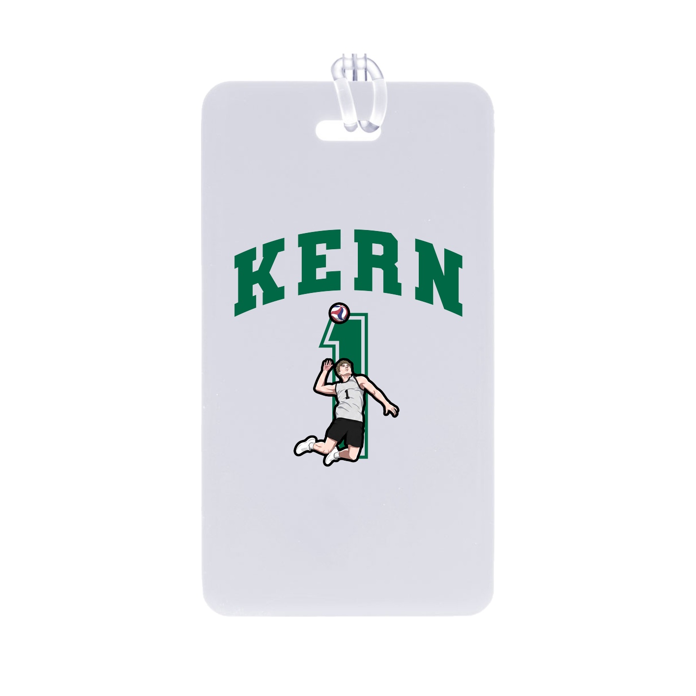 Bag Tag — Number in Classic