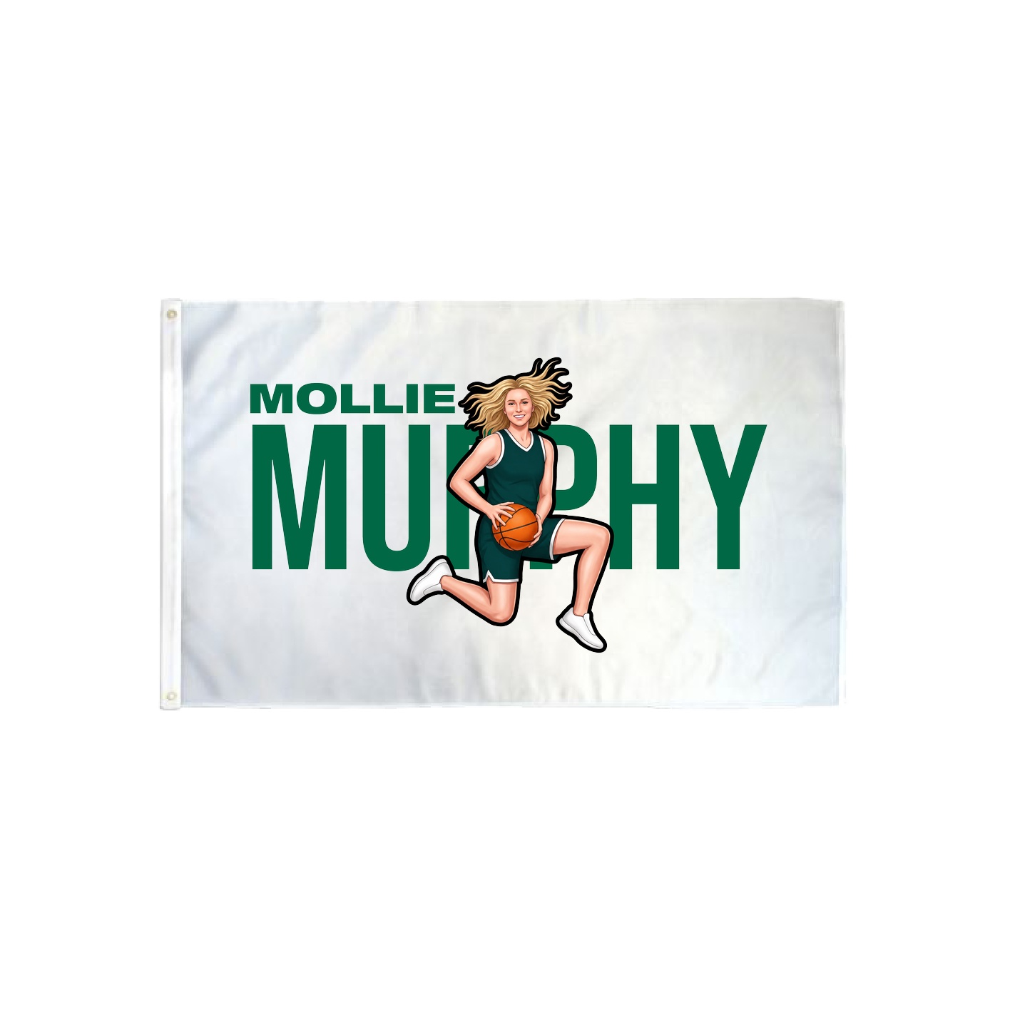 3x5 Flag — Player Name in Classic