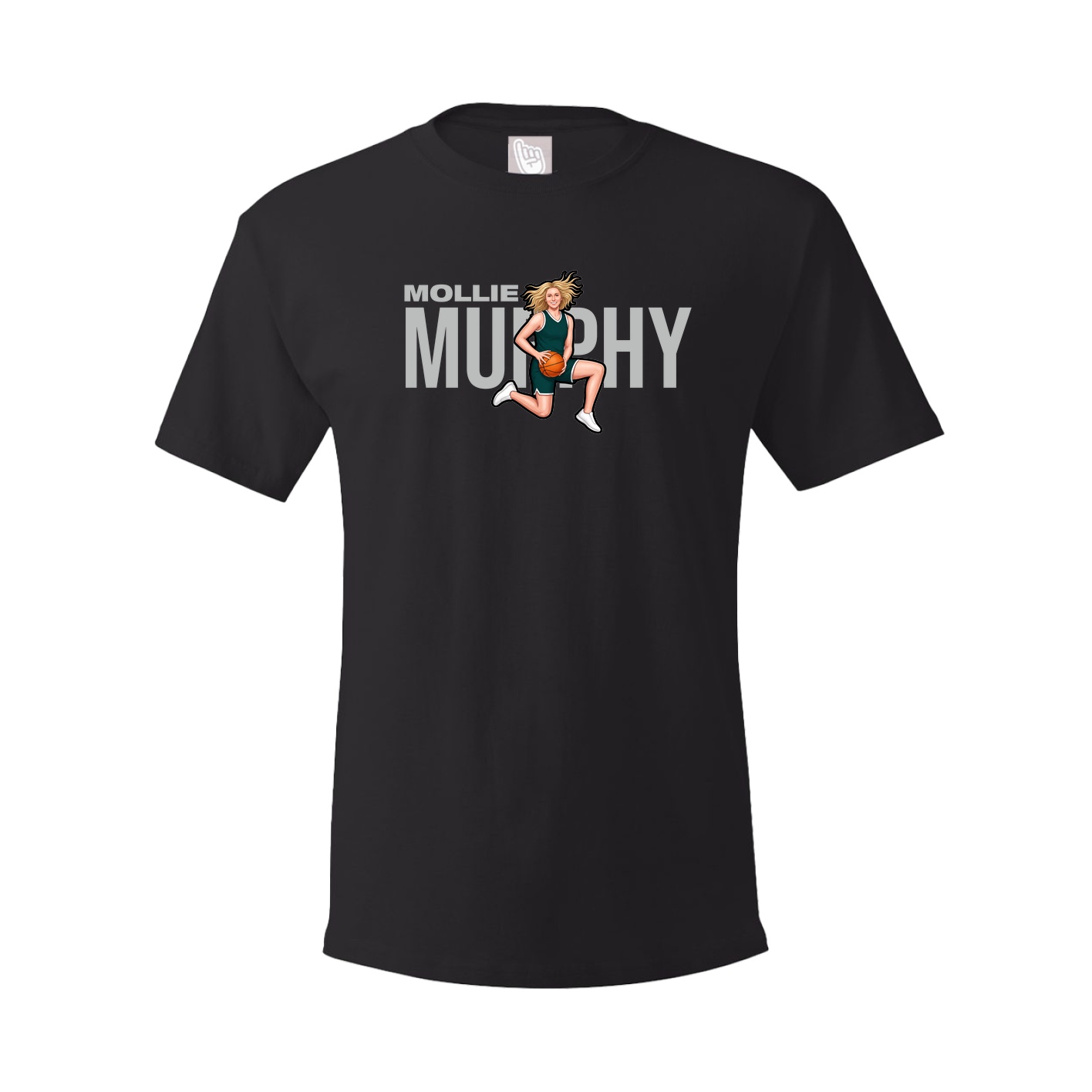 Youth Tee — Player Name in Black