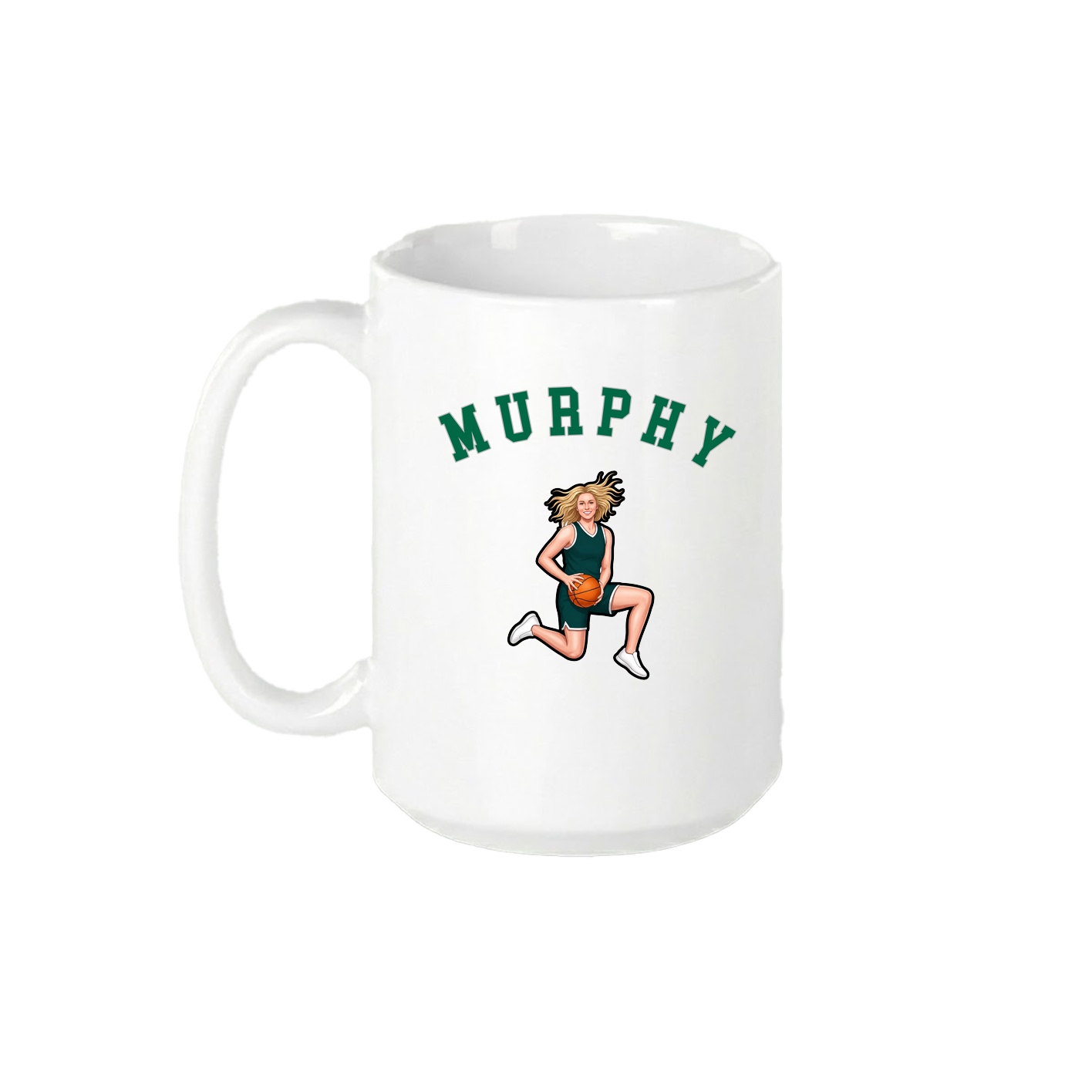 15oz Coffee Mug — Shirsey Arch in White