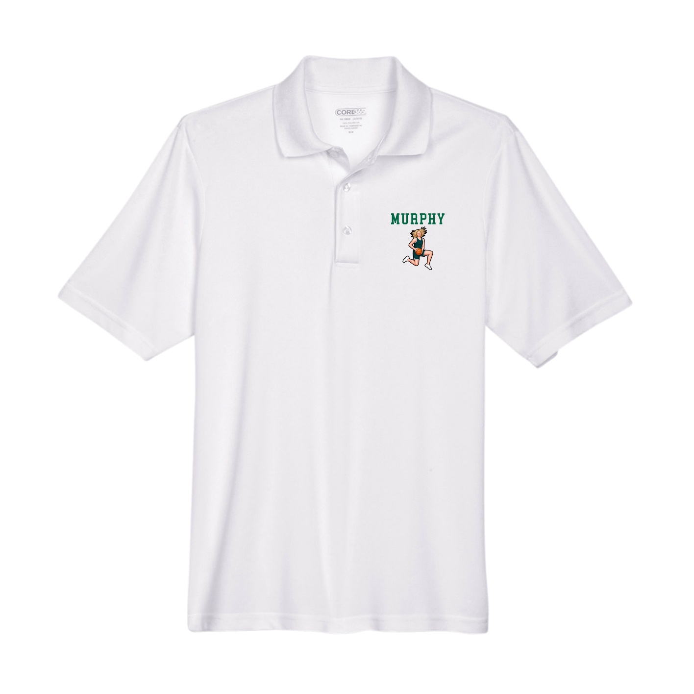 Performance Polo — Shirsey in White
