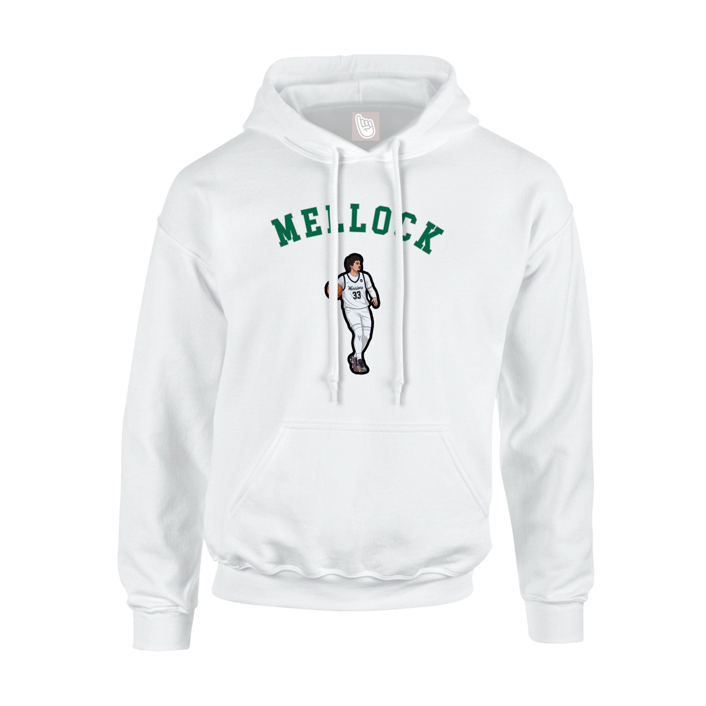 Hoodie — Shirsey Arch in White