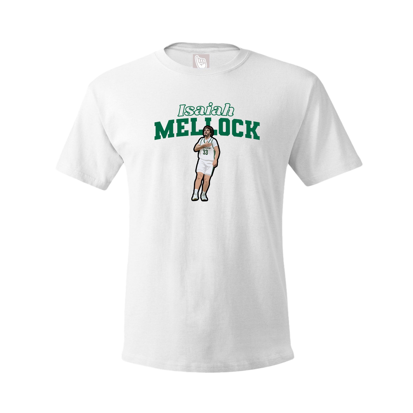 Tee — Name Arch in White