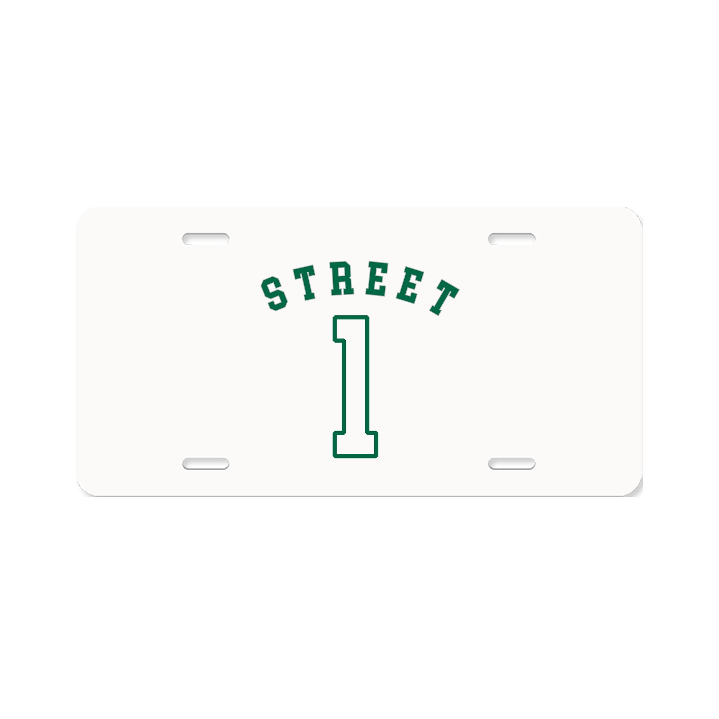 License Plate — Shirsey Arch in Classic