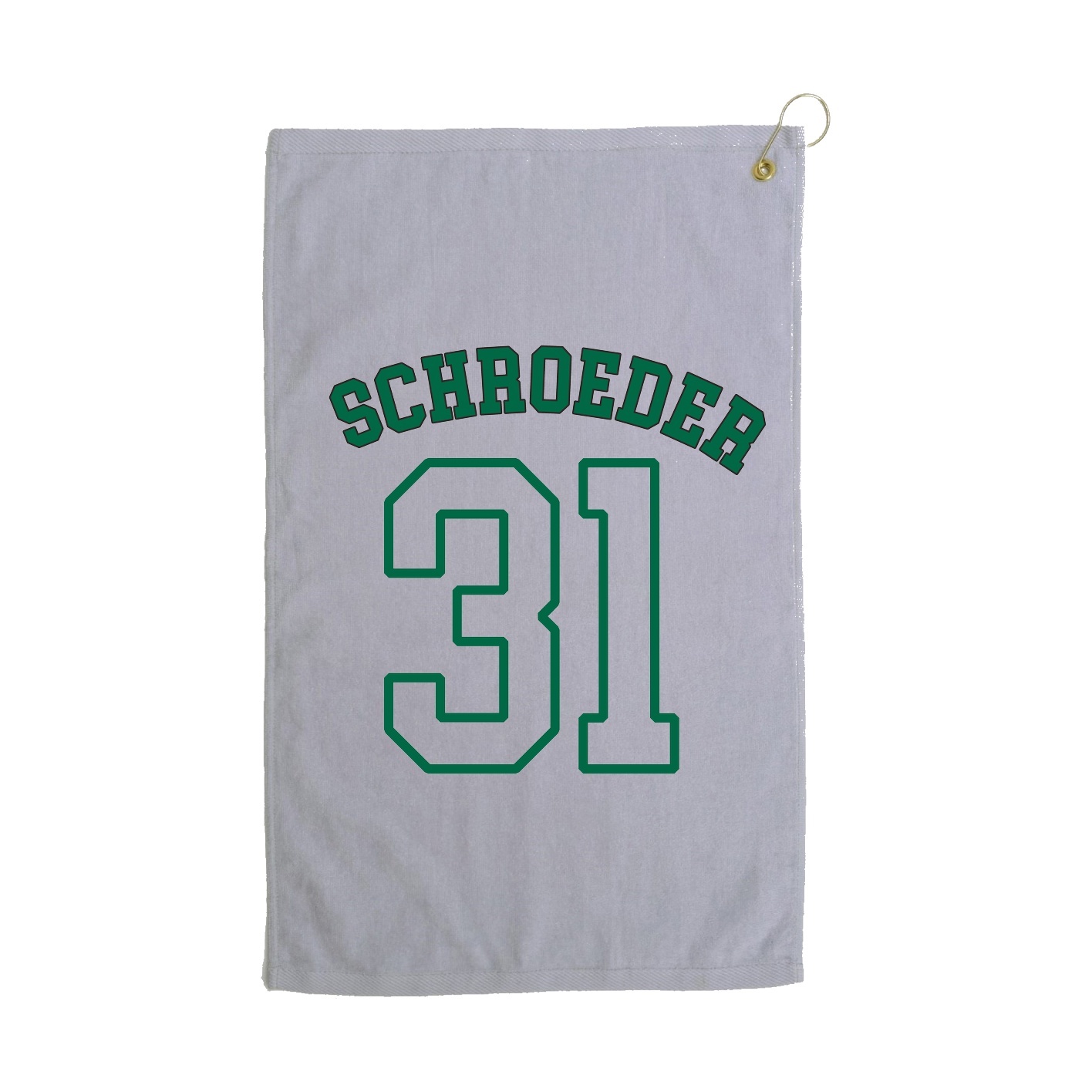 Golf Towel — Shirsey Arch in Grey