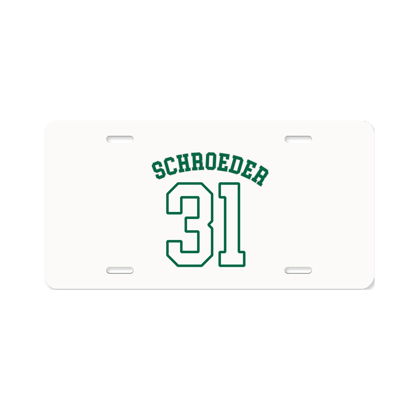 License Plate — Shirsey Arch in Classic