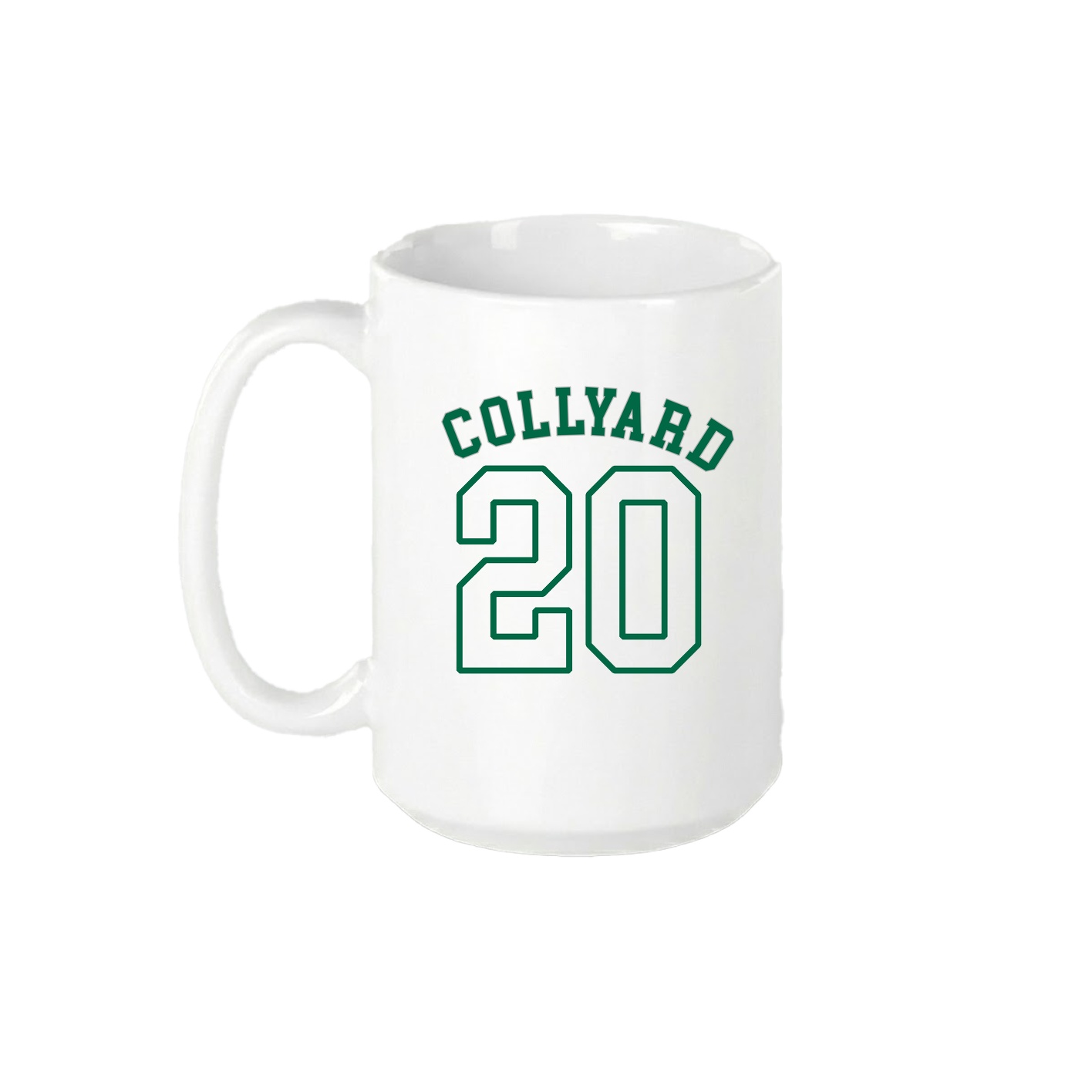 15oz Coffee Mug — Shirsey Arch in White