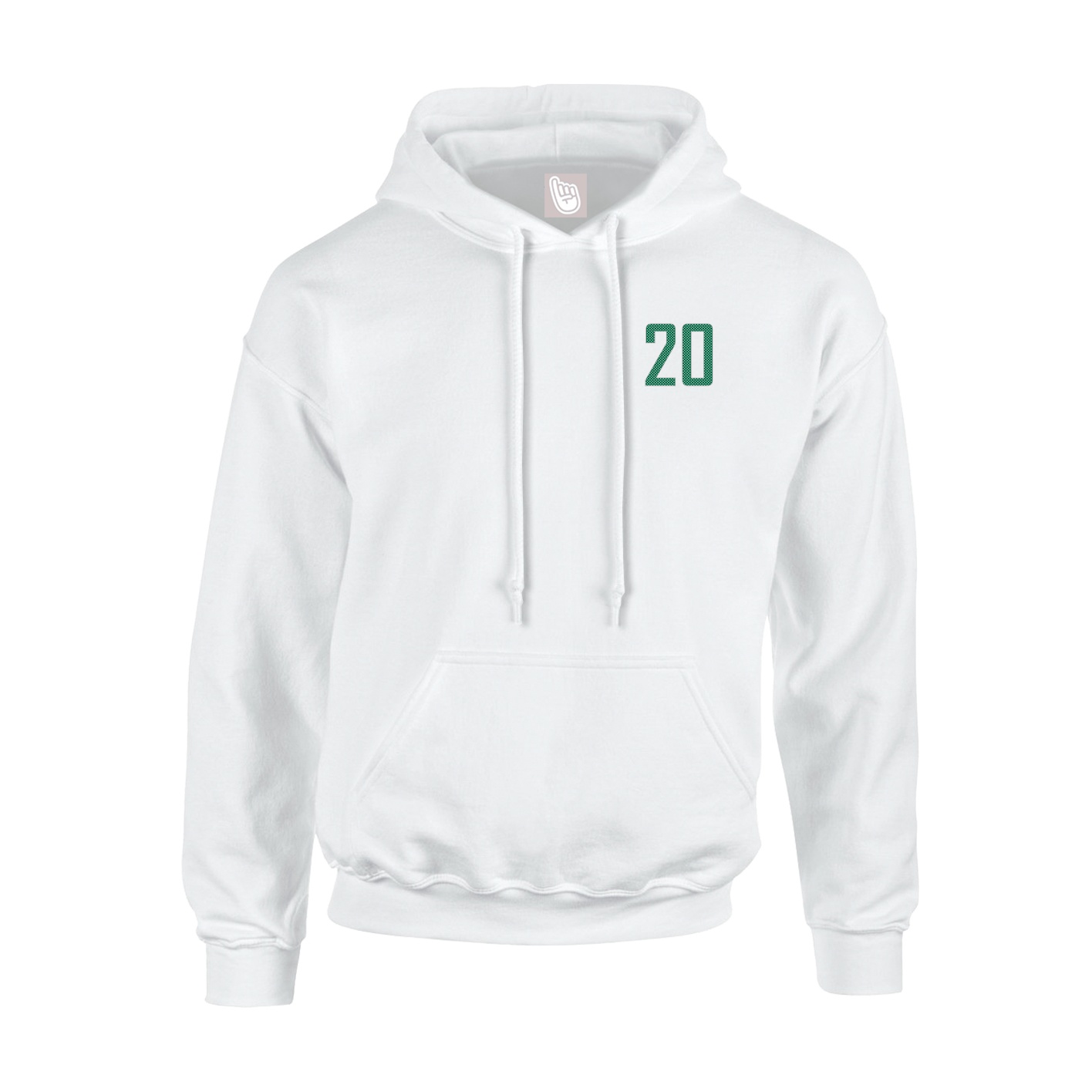 Hoodie — Front Shirsy in White