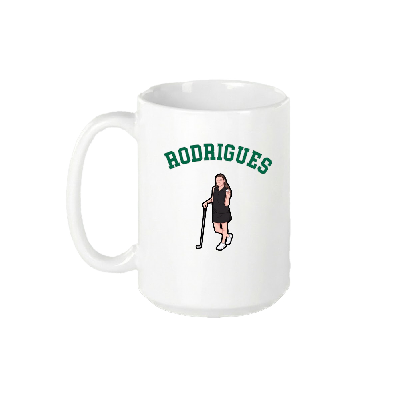 15oz Coffee Mug — Shirsey Arch in White