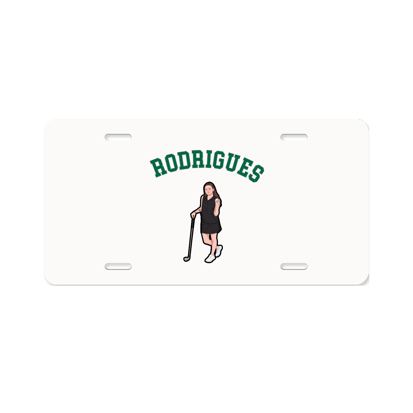 License Plate — Shirsey Arch in Classic