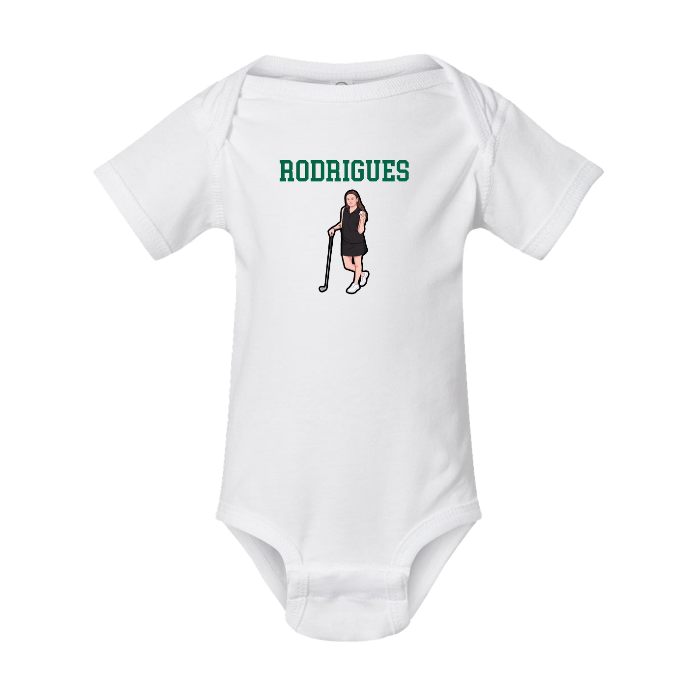 Baby Onesie — Shirsey in White