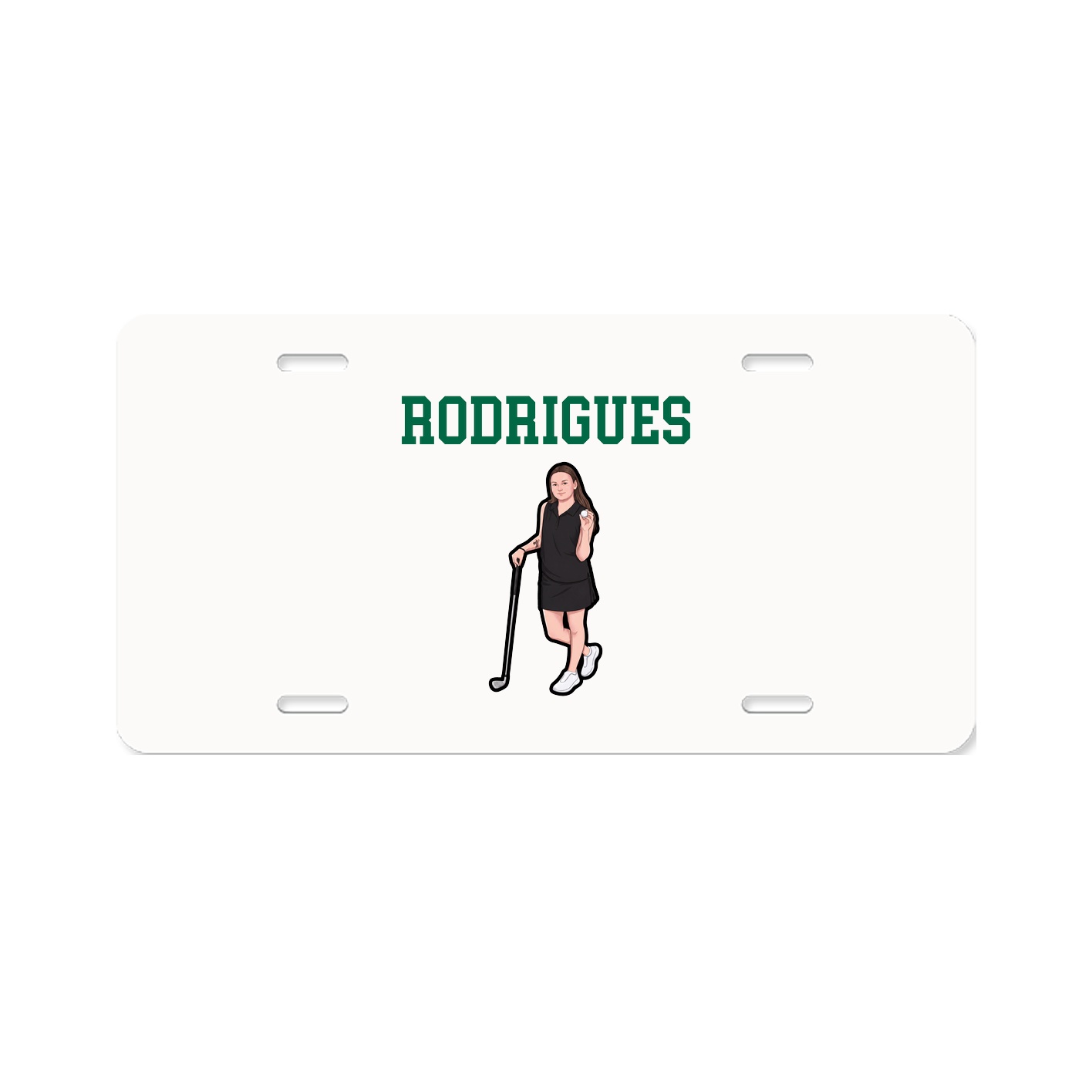 License Plate — Shirsey in Classic