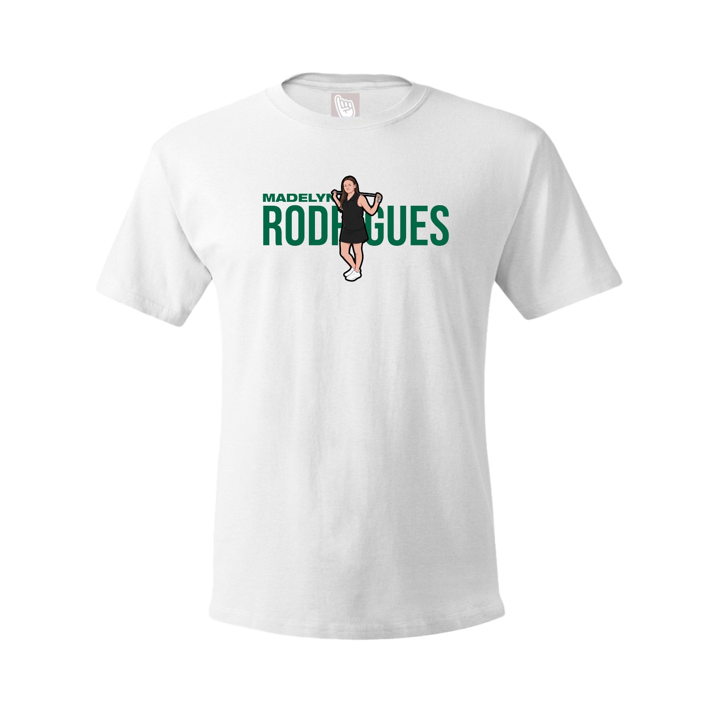Tee — Player Name in White