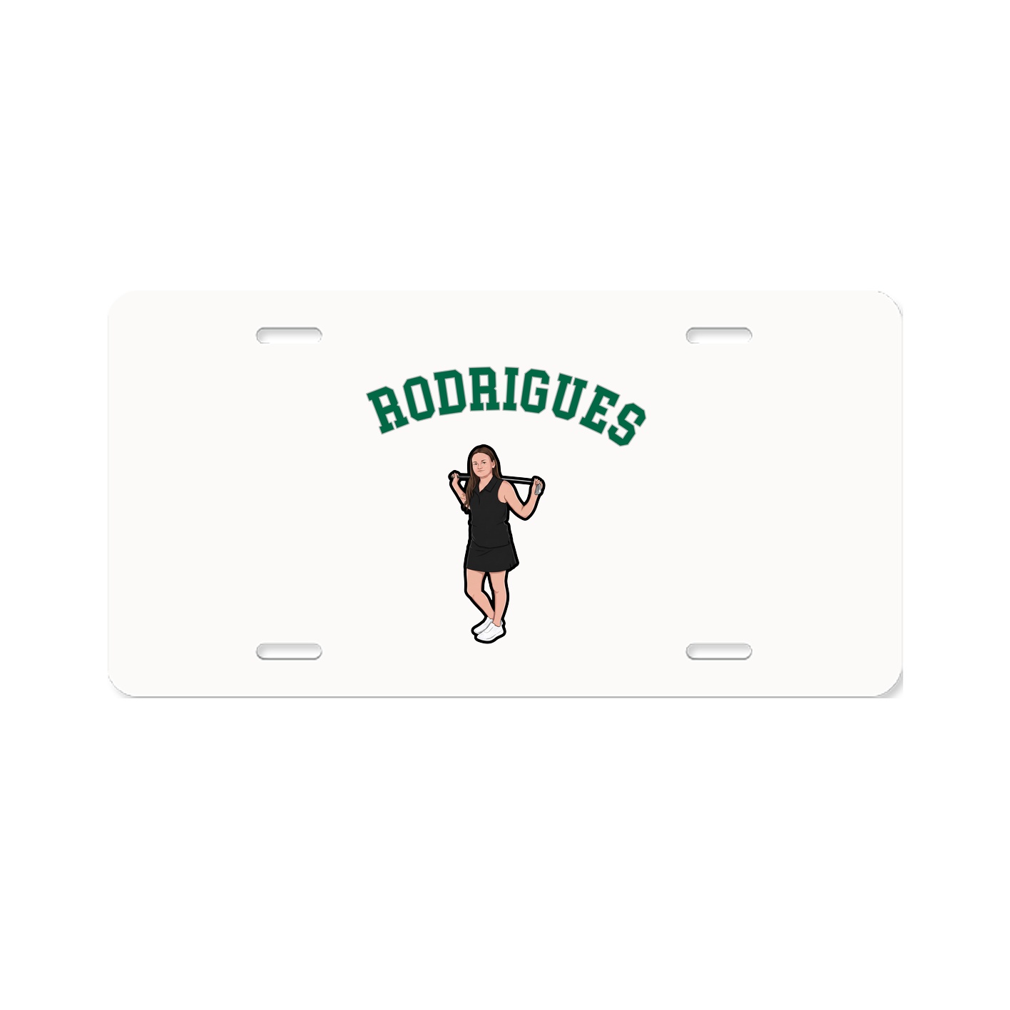 License Plate — Shirsey Arch in Classic