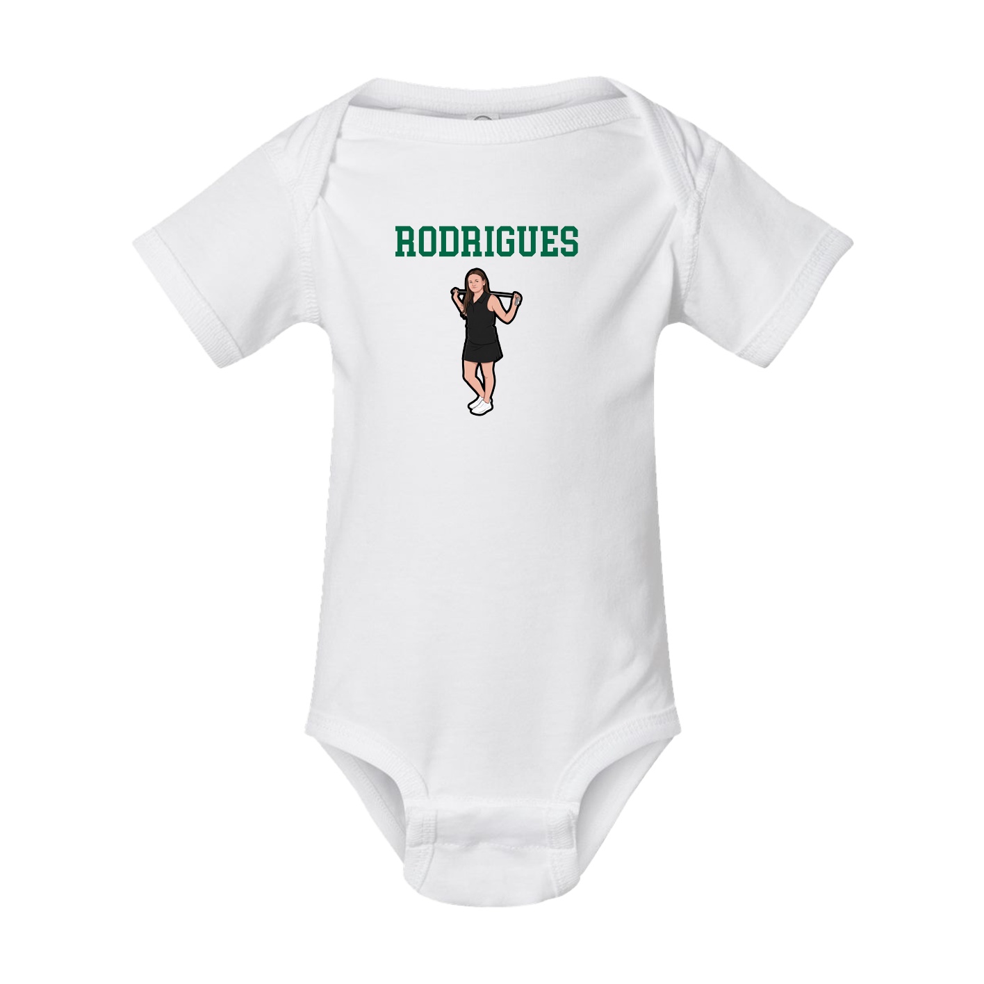 Baby Onesie — Shirsey in White