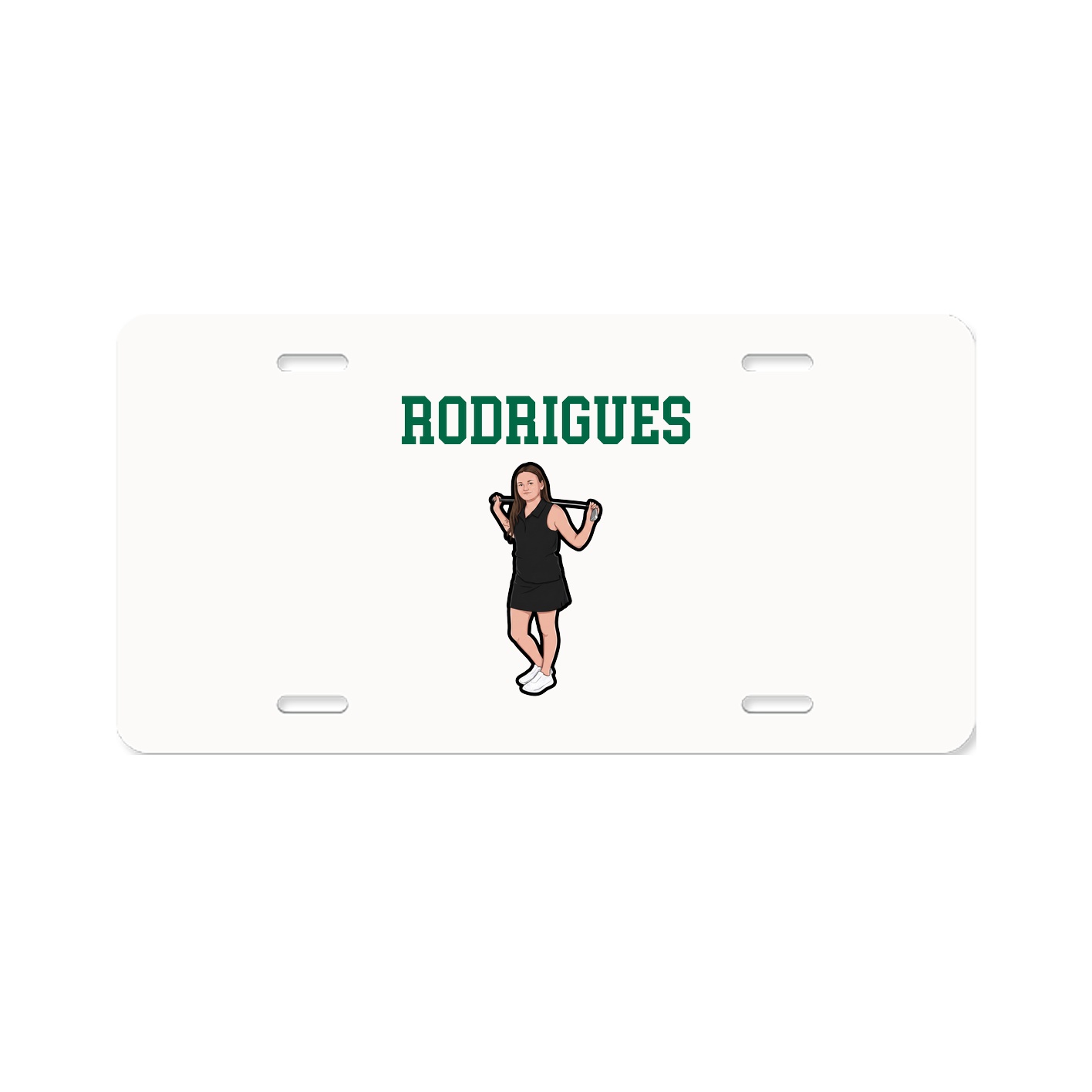 License Plate — Shirsey in Classic