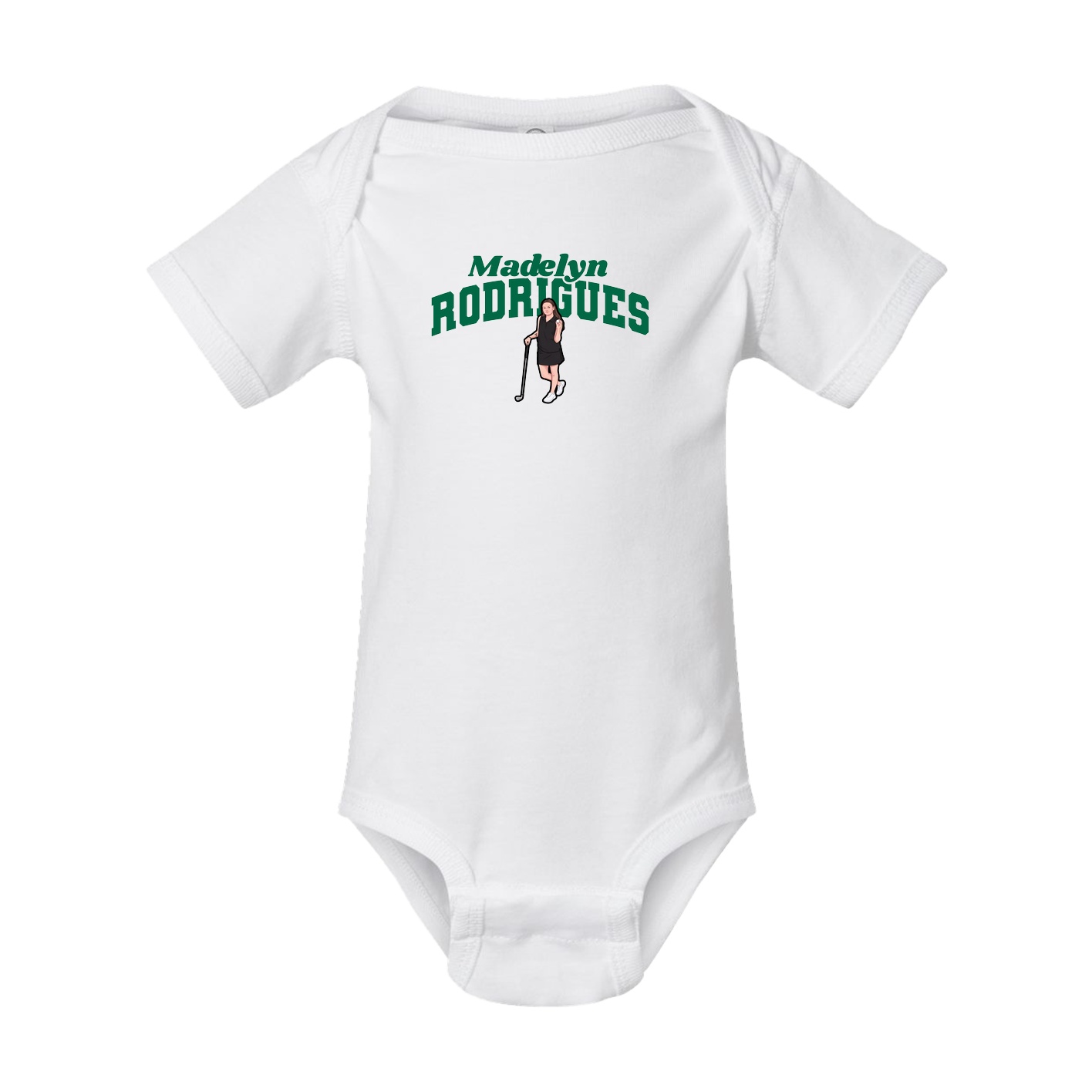 Baby Onesie — Signature Arch in White