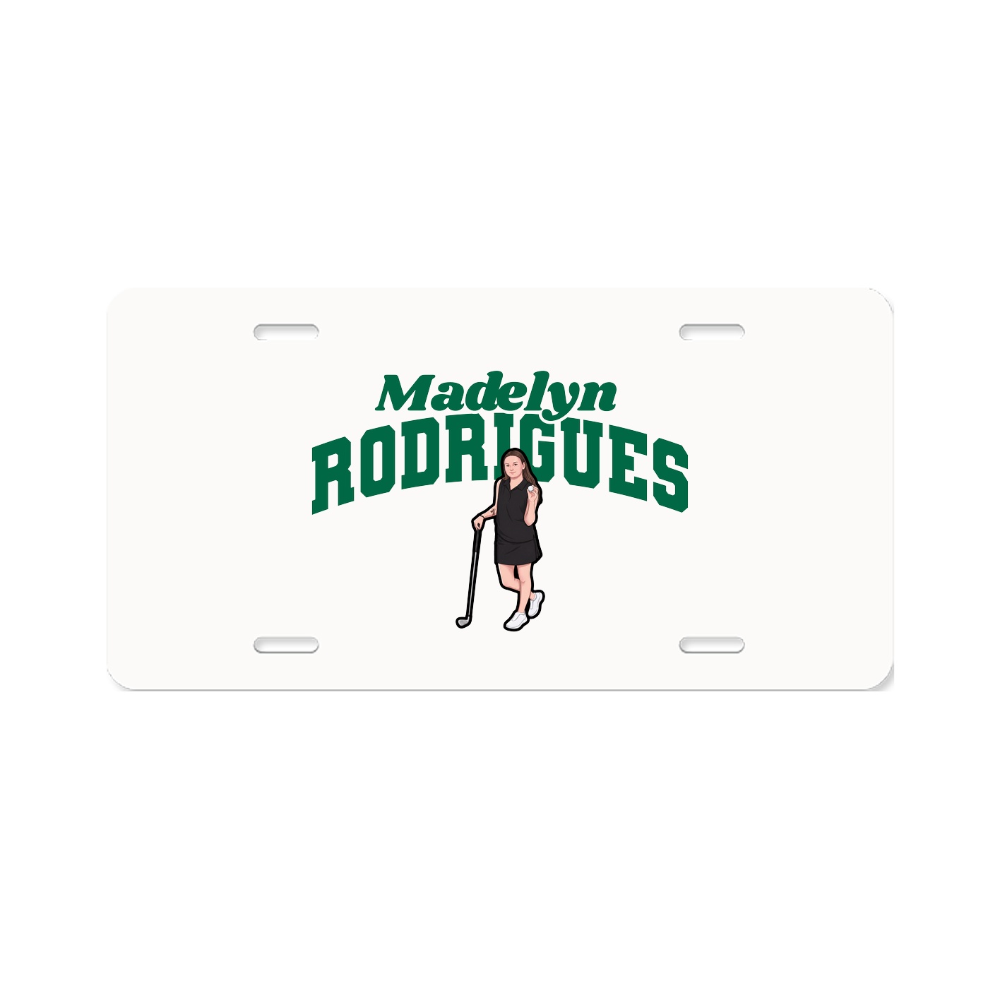 License Plate — Signature Arch in Classic