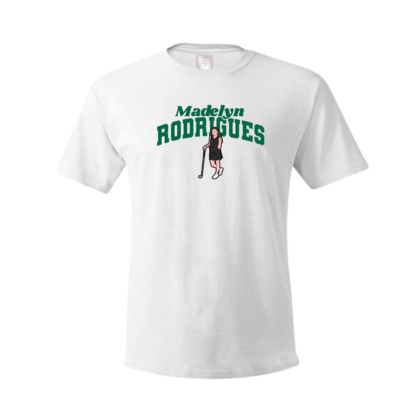 Tee — Signature Arch in White