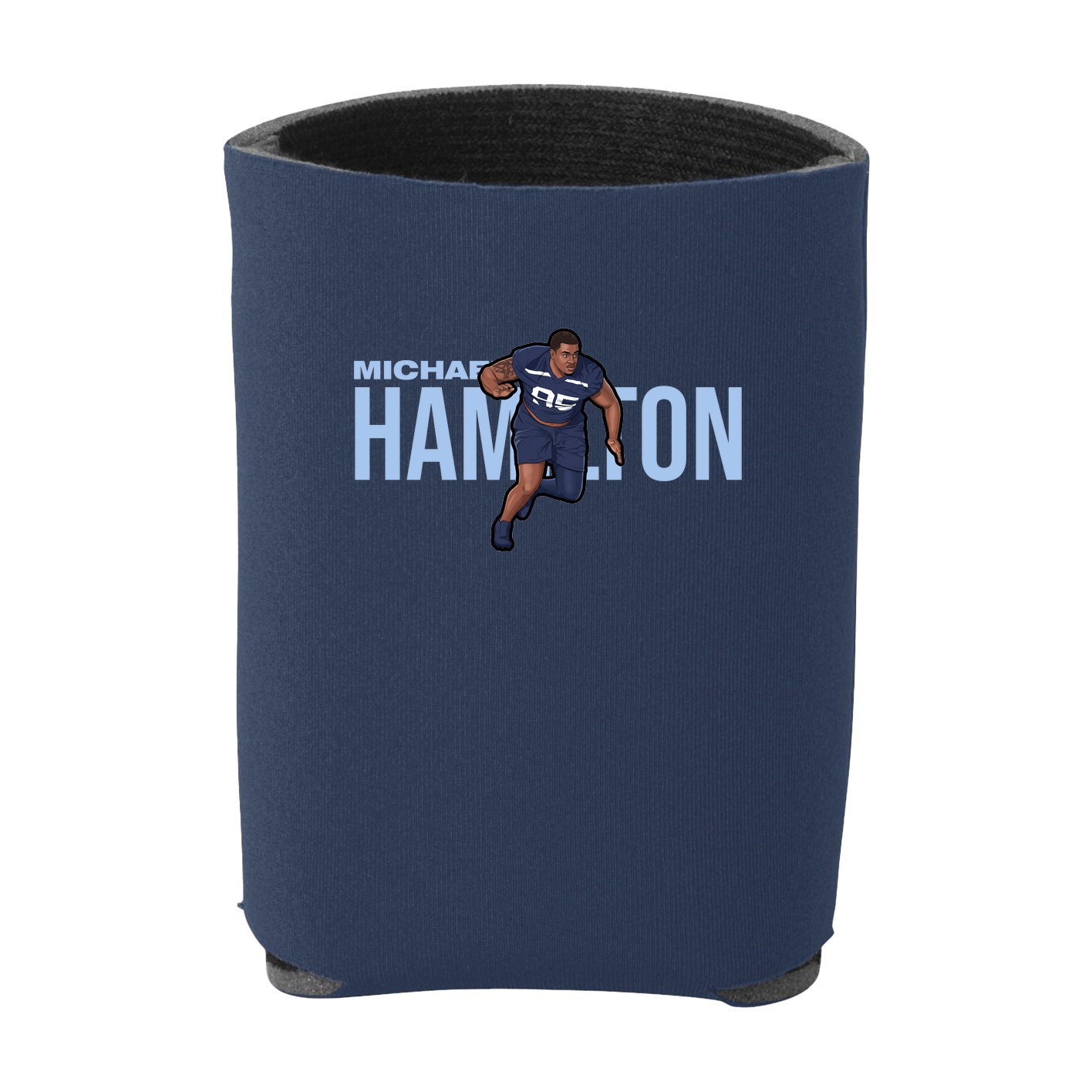 Can Holder — Player Name in Navy