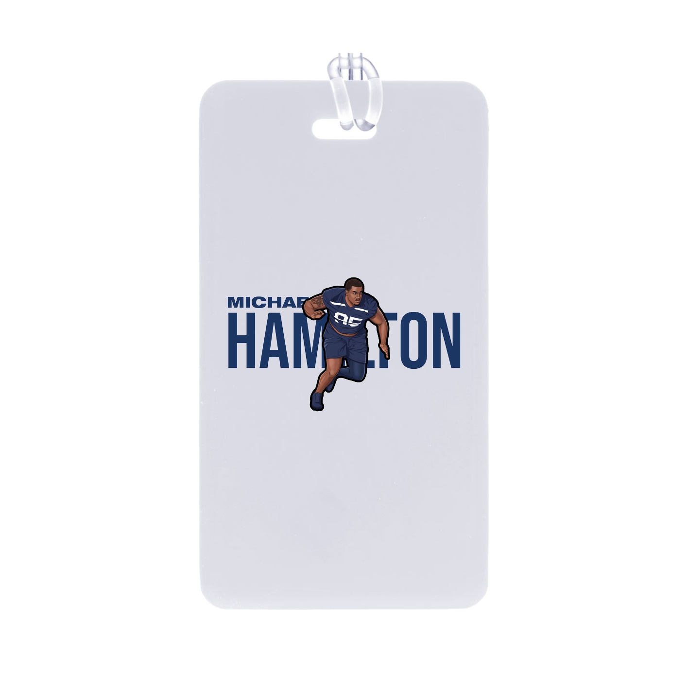 Bag Tag — Player Name in Classic