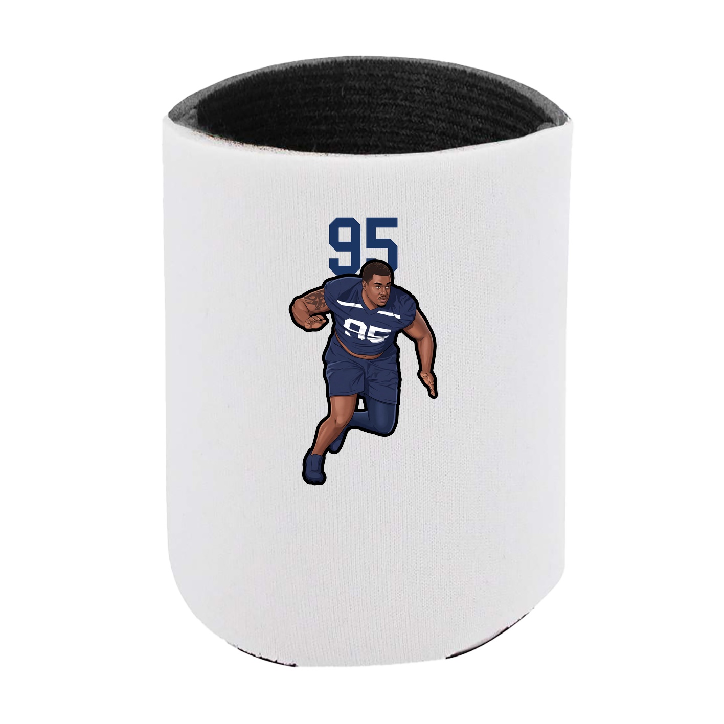 Can Holder — Number Top in White
