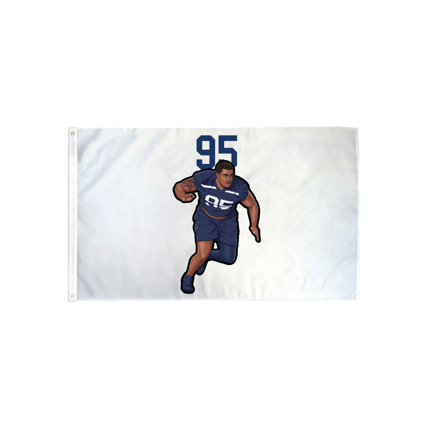 3x5 Flag — Number Top in Classic