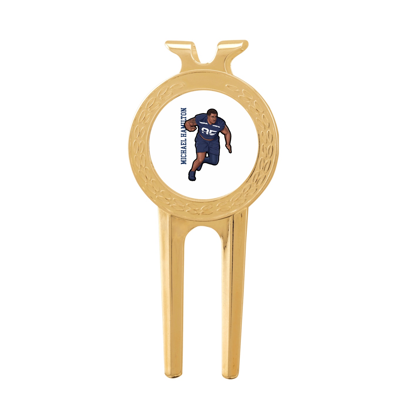 Divot Tool with Ball Marker — Name Vertical in Classic