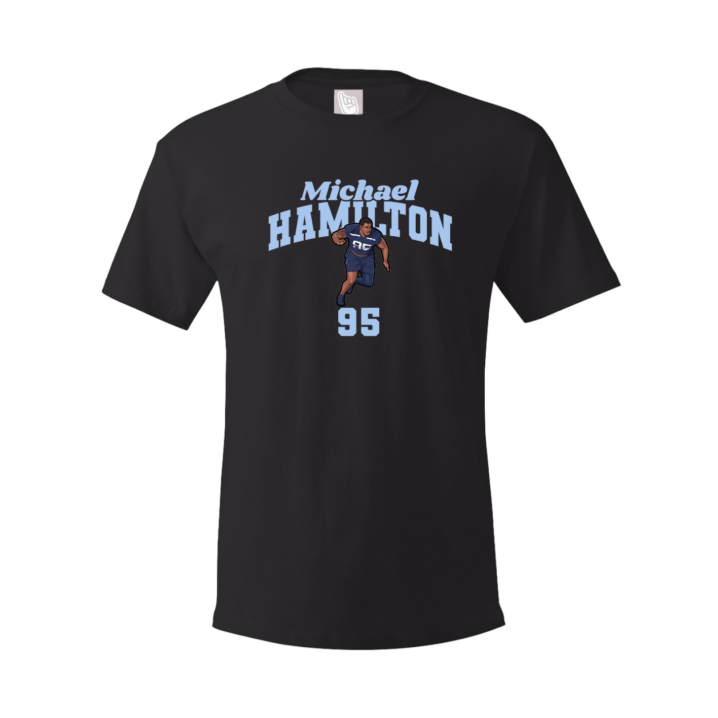 Tee — Signature Arch in Black