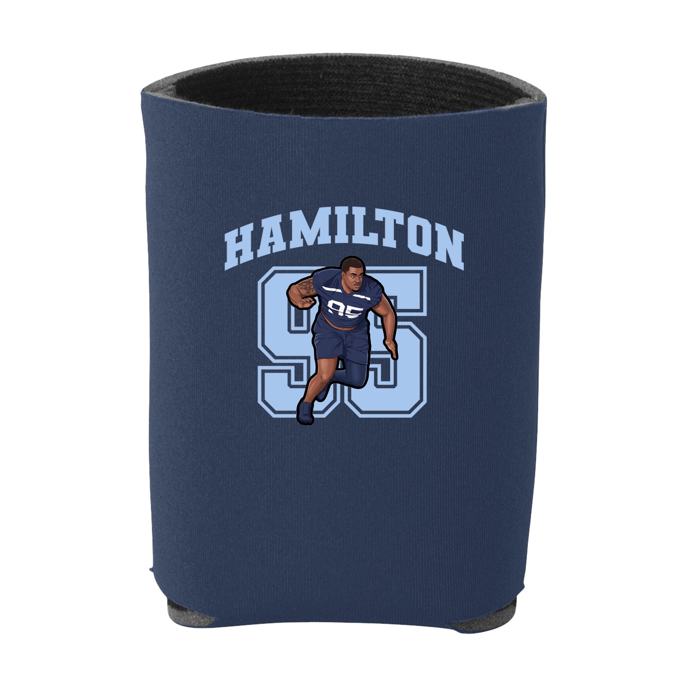 Can Holder — Number in Navy