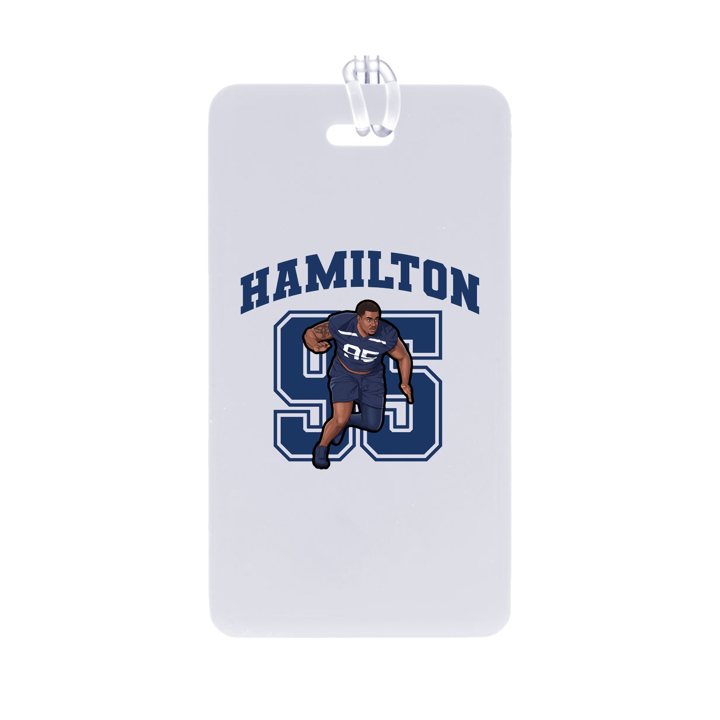 Bag Tag — Number in Classic
