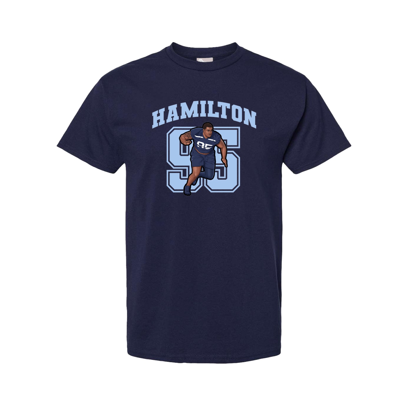 Tee — Number in Navy