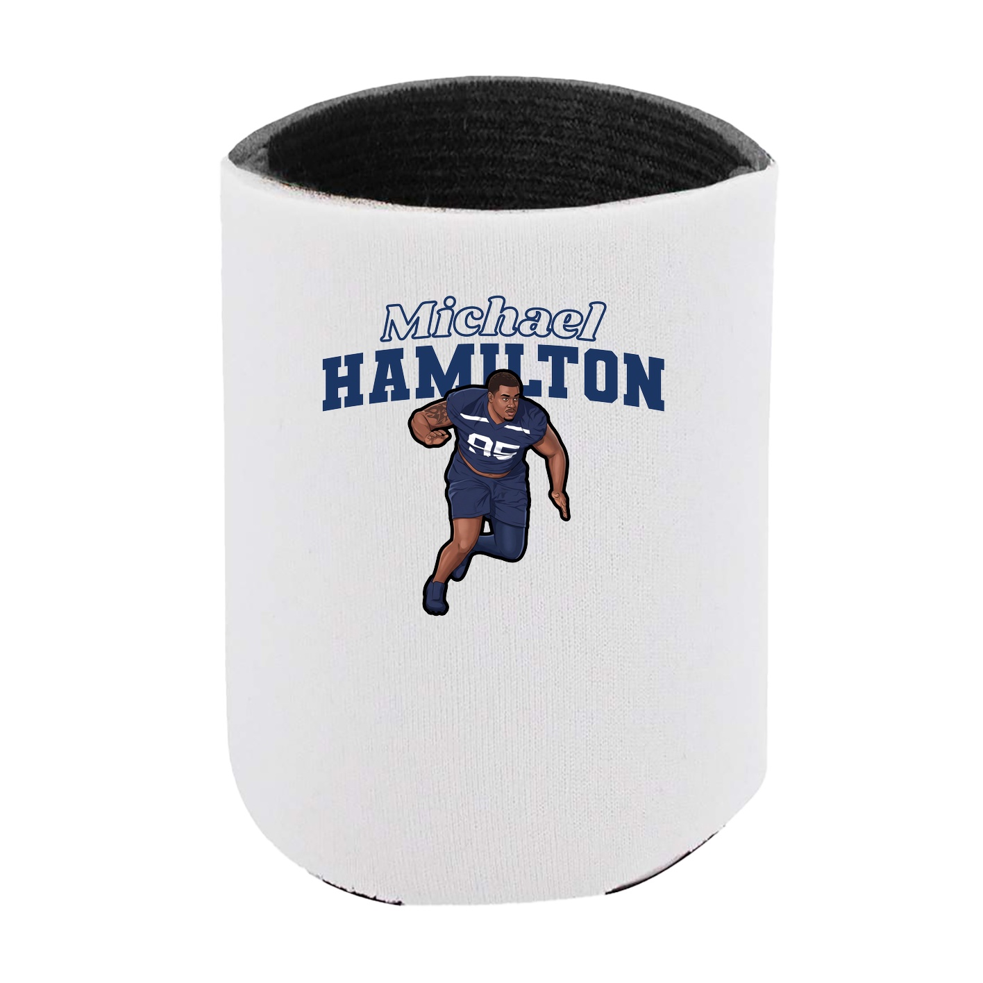 Can Holder — Name Arch in White
